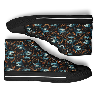 Chokefish™ Urban Peak Retro High Tops-Marine-009-2